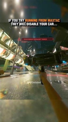 This Happens if You Try Running from MaxTac… #shorts #cyberpunk
