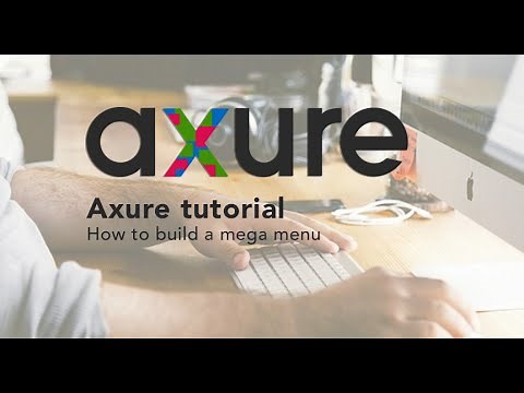 Axure RP tutorial for beginners: 05 Creating website Mega Menu