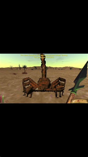 Beware of Daggerfall's Scorpions #daggerfall #gaming #games #elderscrolls #retrogaming #rpg