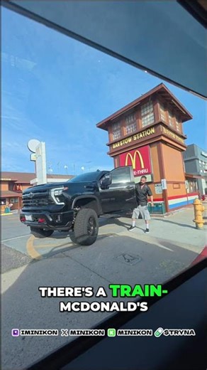 McDonald's Train: Is This Real Life? Simulation? #shorts