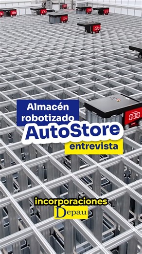 AutoStore, this is our automated warehouse in Depau