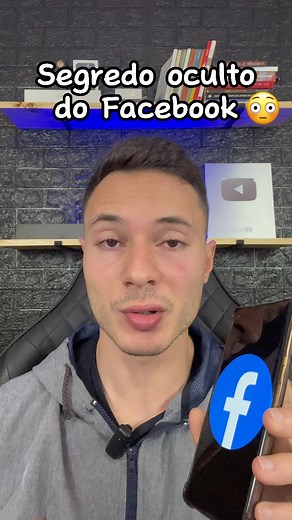 Segredo oculto do Facebook 😳 #facebooktips #curiosidades #dicas #celular #facebook | Gui Cassiri