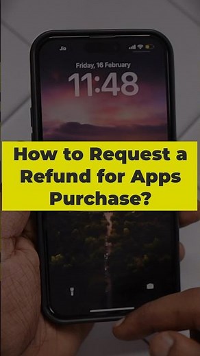 Accidentally Purchased an App? 🔥 How to Request a Refund? 📱 #iPhone #Tips