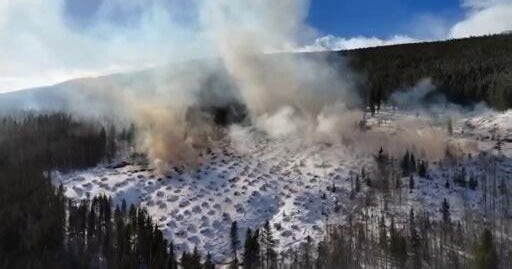 Firefighters begin burning slash pine piles in Summit County