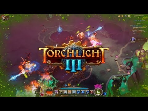Torchlight III: PC Gameplay Part 23 - Searching For the Sanctum of the Swarm