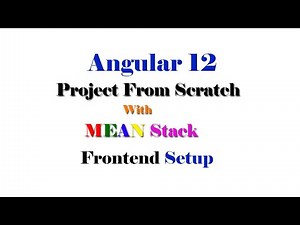 Angular 12 Discussion Forum project from scratch, Angular project, Setup Frontend in Angular With TC