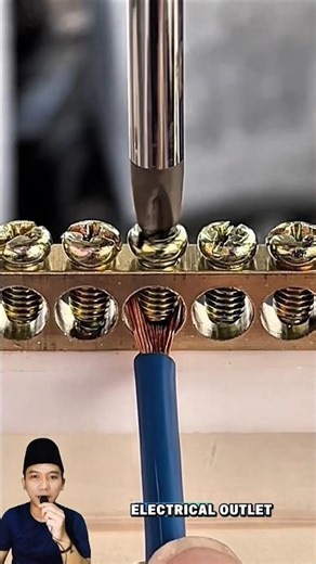 electrician's mistakes when installing copper cables #shorts