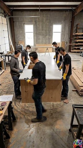 ​The Ultimate Modern Kitchen Island Build | Custom Woodworking (Clear & Search-Friendly)