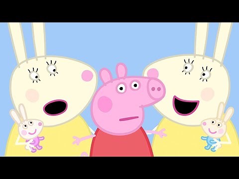 Peppa Pig Meets Twin Rabbit Babies 🐰 🐷 Peppa Pig Official Channel Family Kids Cartoons