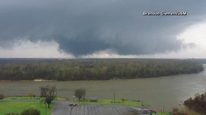 WATCH: Time lapse video shows severe storms rolling through Alabama yesterday, leaving a path of destruction. https://bit.ly/38PMYzd (Source: NBC News Channel). | WMBF News