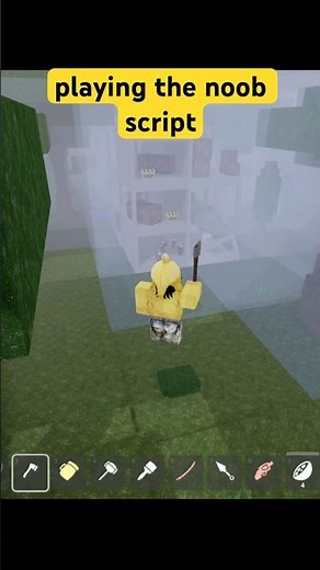 Noob= script big Noob #roblox #99nightintheforest