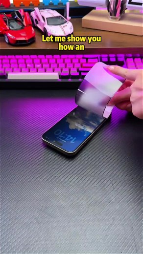 Dust-proof, bubble-free—One fish keeps your screen flawless!#screenprotector #tiktokshop #onefish #fyp #usa_tiktok