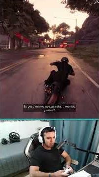 Hice drift con una moto en plena carrera 😳💨