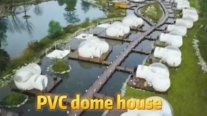 Acrylic Expanded Polystyrene Made Dome House Geodesic Dome Hotel Tent House with Bathroom