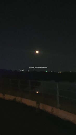 I want you to …🌓 #moon #night