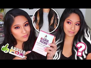 Does ARCTIC FOX BLEACH PLEASE Work On Dark Hair?!