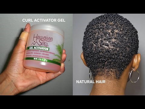Hawaiian Silky Gel Activator review on short natural hair