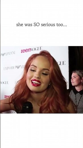 Debby Ryan saying “I wanna make history” at Disney is CRAZY 😭