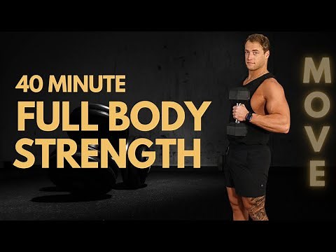 40 Minute Full Body Strength Workout with Stratton