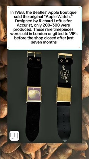 The Original 1968 Apple Watch: A Beatles Rarity ⌚