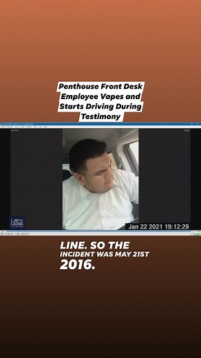 152K views · 1.2K reactions | WATCH: Alejandro Romero, the front desk employee of a penthouse building where Johnny Depp and Amber Heard lived, was vaping and started driving during his testimony. | Law&Crime | Facebook