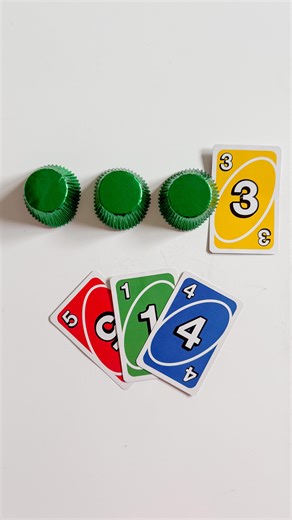 Lindsey BenGera | Sprinkle in Learning® on Instagram: "Muffin Math 🧁 Draw a card (we used @uno cards) and cover that amount with liners! Play until you’ve covered the entire pan! Great for learning to count, number recognition and 1:1 correspondence. #sprinkleinlearning #muffins #mathgames #mathisfun #counting #numberrecognition #preschoolathome #homeschoolmath #preschoolgames #preschoolactivities #preschoolmath #mathlesson #mathtime #mathforkids #kidsactivities #kidsactivity #kidactivities #si