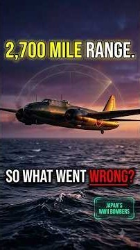 The Deadly Trade-Off Behind Japan's Long-Range Bombers | 3D Breakdown