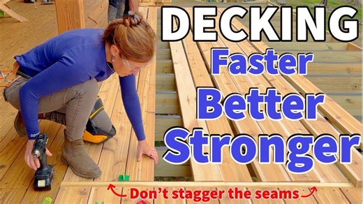 Install decking efficiently with best tips