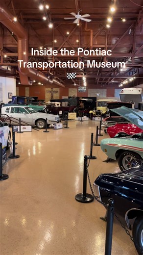 Got a personal tour of the Pontiac Transportation Museum and even went behind the scenes — real American muscle, real Motor City history. If you love classic cars, this is bucket list status. 🏁 #OnlyDetailers #CarTok #AmericanMuscle #Pontiac #CarCulture