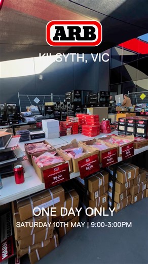 Want a sneak peek at some of the gear going out the door this Saturday? We’re talking massive savings on epic setups like: ⛺ Rooftop tents – Esperance, Simpson, Flinders ⚙️ WARN winches – ready to rescue 🔧 And heaps more from brands you know and love If you’ve been waiting for the right time to level up your touring or off road rig – this is it. But with up to 90% OFF and strictly limited stock, you’ll want to get in early. Check out the price list here: https://view.publitas.com/arb-4x4-access