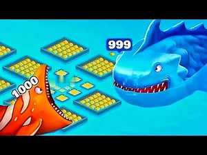 Fishdom 🐟 Monster Shark Extreme Attack 🔥 Fish Rescue from Monster Shark 🦈 Fishdom Ads Level 206