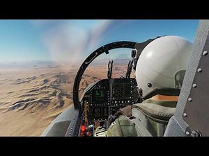 Division TACAN Approach to RWY21L at Nellis AFB | '25 Nellis Detachment | vCVW-22 | DCS World