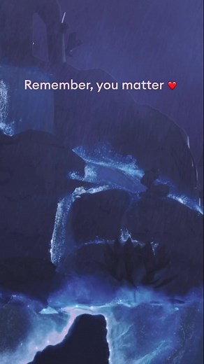 Just a kind reminder from Loóna app. You matter ❤️