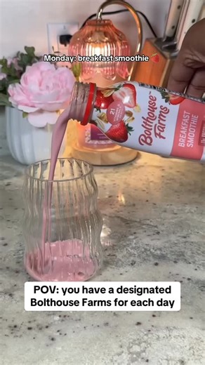 One Bolthouse Farms a day keeps the chaos away ✨ From caffeine to protein to hydration— we’ve got the perfect weekly lineup. #bolthousefarms #proteindrink #fruitsmoothie #greenjuice #mochacappuccino #hydrationtok 🎥: @raexhuntt | Bolthouse Farms