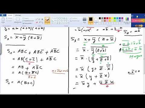 logique combinatoire : exercice corrigé 4 simplification par algèbre de boole