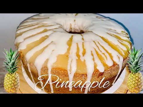 Super Super Moist Pineapple Cream Cheese Pound Cake | Fridai’s Kitchen