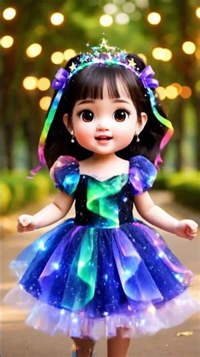 🎉 Little Model Angel 👗 Walks Like a Star