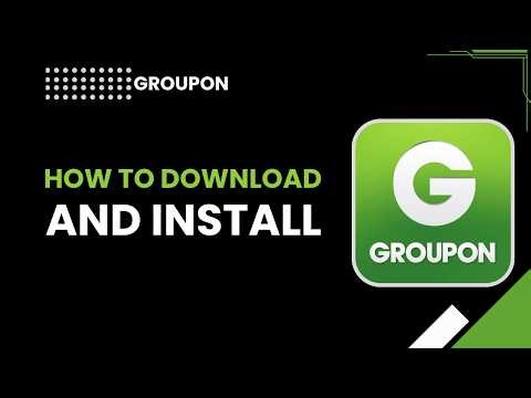 How to download and install groupon