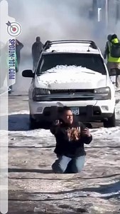 protester thought it was a good idea to pick up a flashbang before it exploded during yesterday’s insurrection. | Spot on 101