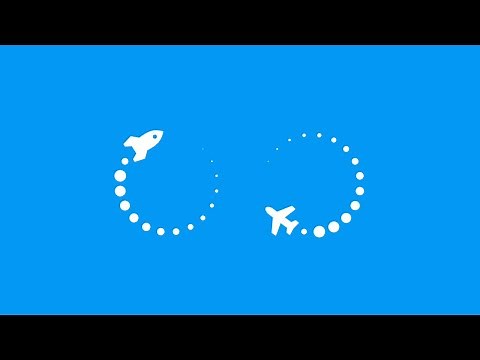 Pure CSS Flight Loader Animation Effects using Fontawesome icon