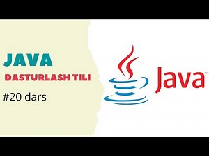 #20 dars | Javada Aggregation | Java dasturlash tili