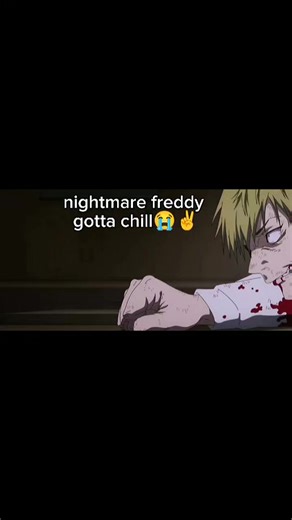 [ #NAOYAZENIN ]—ME and nightmare fredbear need to chill tf out🥹✌️i hate this lil thing so much #fyp #trending #jjk #funny