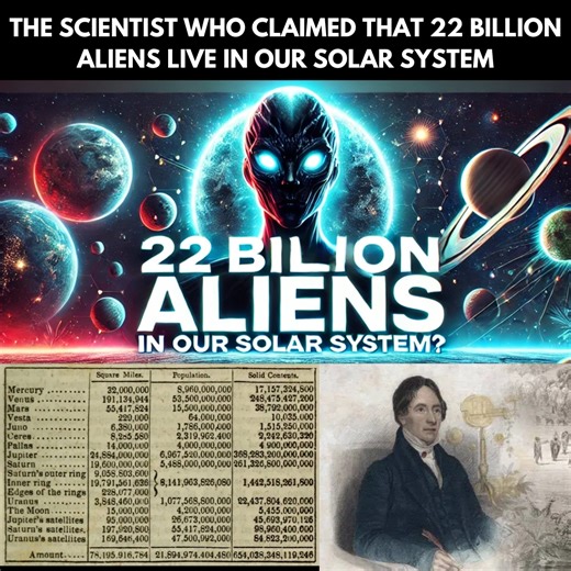 The Scientist Who Claimed That 22 Billion Aliens Live In Our Solar System #mystery #UFO #alien #extraterrestrial #solarsystem | Mysteries Unraveled