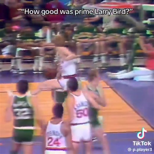 Kids who never saw Larry Bird play think he wouldn’t survive in this era 🤦🏻‍♂️ In reality, he would DOMINATE today and be doing what Jokic does but with a BETTER shot ✌🏻 | Larry Legend