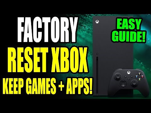How to Factory Reset Xbox & Boost Speed! (Keep All Games & Apps)