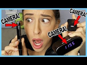 Testing Spy Cameras!!!!