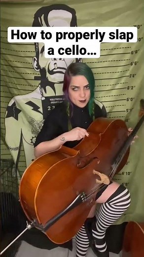 Demonica does: How to properly slap a cello