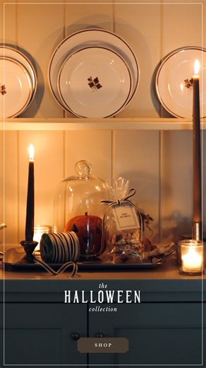 JSH Home Essentials on Instagram: "We like to keep Halloween sweet and simple - homemade treats dressed up with good supplies like tags and ribbons. Here is a look at the new collection - and favorite moments from Halloweens past. Can you spot the new designs? We brought back two favorites (Jack-O-Bag & our Trick-or-Treaters) + new classic Happy Halloween and Witch’s Hat Tags. I love decorating for Halloween, but almost everything I use are things we have - like candles and glass cloche to add s