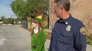 Buddy the Elf learned an important lesson today! When you hear or see lights and sirens, move to the right for emergency vehicles. 🚒 🚨 Where should Buddy explore tomorrow at OCFA? #OCFA #HolidaySafety #BuddyTheElf | Orange County Fire Authority