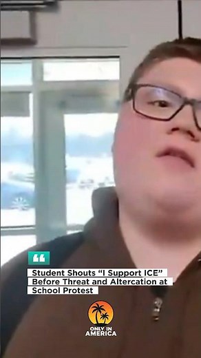 Student Shouts “I Support ICE” — “I’m Gonna Punch You” Heard at School Protest